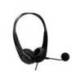 AURICULAR MARCA Q-CONNECT BIAURAL DIADEMA CON MICROFONO Y CONTROL DE VOLUMEN CONEXION USB COLOR NEGRO