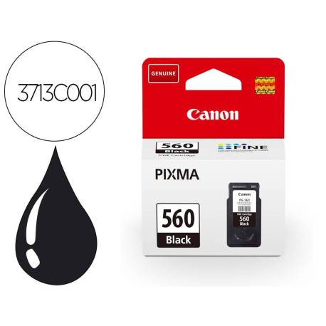 INK-JET CANON 560 PIXMA TS5350 / TS5351 / TS5352 / TS5353 COLORNEGRO 180 PAGINAS