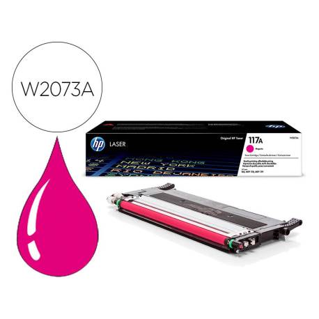 Toner HP 117A W2073A color Magenta