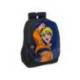 MOCHILA ESCOLAR SAFTA ADAPTADA CARRO NARUTO NINJA 440X320X160 MM POLIESTER