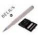 ROLLER Y FUNDA DE SIMILPIEL BELIUS SPACE B MINIMALISTA GRIS TINTA AZUL CAJA DE DISEÑO