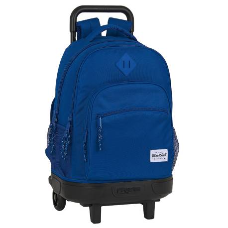 MOCHILA ESCOLAR SAFTA CON CARRO BLACKFIT8 "OXFORD" 330x220x450 MM