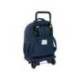 MOCHILA SAFTA GRANDE CON RUEDAS COMPACT EXTRAIBLE EL GANSO CLASSIC 220X330X450 MM POLIESTER