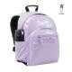 Mochila PC 12" Gommel Morado Totto 29x39x14cm poliester