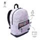 Mochila PC 14" Tocax Iridiscente White Totto 30x44.1x15.5cm poliester