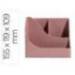 ORGANIZADOR DE SOBREMESA MARCA EXACOMPTA SKANDI COLOR ROSA VIEJO 155X119X109 MM