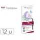 Rotulador Tombow Acuarelable Doble Punta Pincel Estuche 12 Colores Pastel