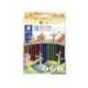 Lapices de colores Staedtler Wopex ecológicos 18 colores largos