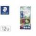 Lapices de 12 colores Staedtler Wopex ecologico