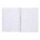 CUADERNO ESPIRAL LIDERPAPEL DIN A5 PAUTAGUIA TAPA BLANDA 40H 75 GR CUADRO PAUTADO 5MM LILA