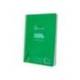 CUADERNO ESPIRAL LIDERPAPEL DIN A5 PAUTAGUIA TAPA PLASTICO 80H 90GR CUADRO PAUTADO 4MM CON MARGEN VERDE