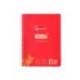 CUADERNO ESPIRAL LIDERPAPEL DIN A5 PAUTAGUIA TAPA PLASTICO 80H 90GR CUADRO PAUTADO 4MM CON MARGEN ROJO