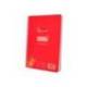 CUADERNO ESPIRAL LIDERPAPEL DIN A5 PAUTAGUIA TAPA PLASTICO 80H 90GR CUADRO PAUTADO 4MM CON MARGEN ROJO