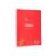 CUADERNO ESPIRAL LIDERPAPEL DIN A5 PAUTAGUIA TAPA PLASTICO 80H 90GR CUADRO PAUTADO 4MM CON MARGEN ROJO