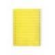 CUADERNO ESPIRAL LIDERPAPEL DIN A5 PAUTAGUIA TAPA PLASTICO 80H 90GR CUADRO PAUTADO 4MM CON MARGEN AMARILLO