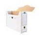 CAJA ARCHIVO DEFINITIVO LIDERPAPEL ECOUSE CARTON 100% RECICLADO 104 FOLIO 365X251X100MM 325G/M2