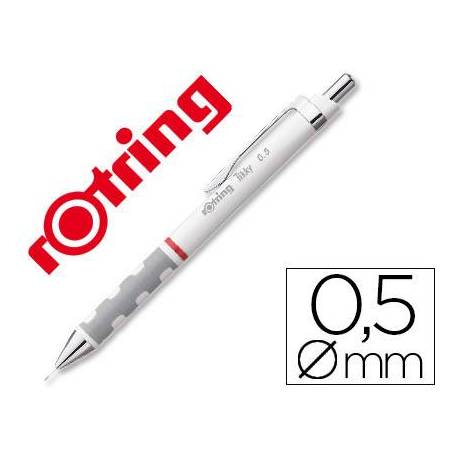 PORTAMINAS ROTRING TIKKY 0,5 MM COLOR BLANCO