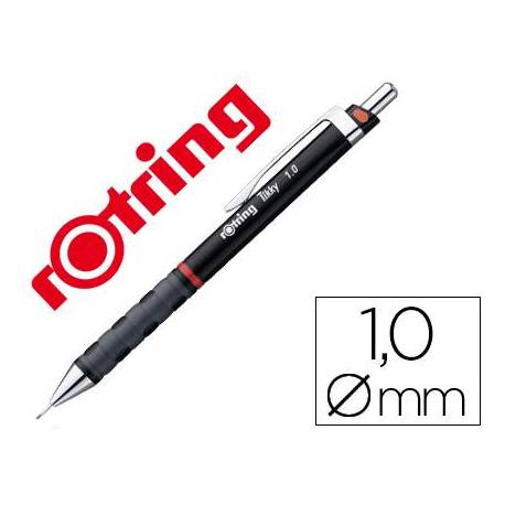 Portaminas Rotring Tikky trazo 1 mm Negro