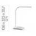 LAMPARA DE ESCRITORIO MAUL LED PEARLY TRES NIVELES INTENSIDAD BLANCO 106X375X357 MM