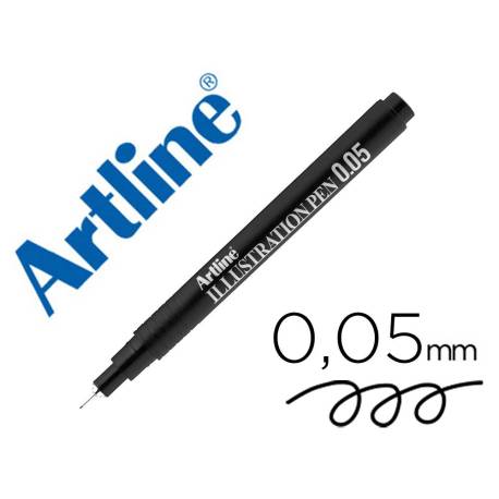 ROTULADOR ARTLINE CALIBRADO MICROMETRICO COLOR NEGRO ILLUSTRATION PEN EK-2805ILN PUNTA POLIACETAL 0,05MM