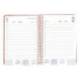 AGENDA ESPIRAL LIDERPAPEL SYROS A5 2025 DIA PAGINA ROJO PAPEL 60 GR CATALAN