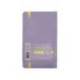 CUADERNO CON GOMILLA ANTARTIK NOTES TAPA BLANDA DIN A6 CUADRICULA MORADO Y AMARILLO 100 HOJAS 80 GR FSC