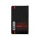 CUADERNO CON GOMILLA ANTARTIK NOTES TAPA BLANDA DIN A6 RAYAS NEGRO Y ROJO 100 HOJAS 80 GR FSC