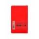 CUADERNO CON GOMILLA ANTARTIK NOTES TAPA BLANDA DIN A6 RAYAS ROJO 100 HOJAS 80 GR FSC