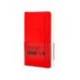 CUADERNO CON GOMILLA ANTARTIK NOTES TAPA BLANDA DIN A6 RAYAS ROJO 100 HOJAS 80 GR FSC