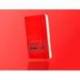 CUADERNO CON GOMILLA ANTARTIK NOTES TAPA BLANDA DIN A6 RAYAS ROJO 100 HOJAS 80 GR FSC