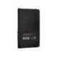 CUADERNO CON GOMILLA ANTARTIK NOTES TAPA BLANDA DIN A6 CUADRICULA NEGRO 100 HOJAS 80 GR FSC