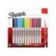 ROTULADOR MARCA SHARPIE PERMANENTE ULTRAFINO BLISTER 12 UNIDADES COLORES SURTIDOS