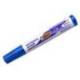 Rotulador Bic velleda para pizarra blanca punta redonda 1,3 mm azul