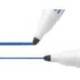 Rotulador Bic velleda para pizarra blanca punta redonda 1,3 mm azul