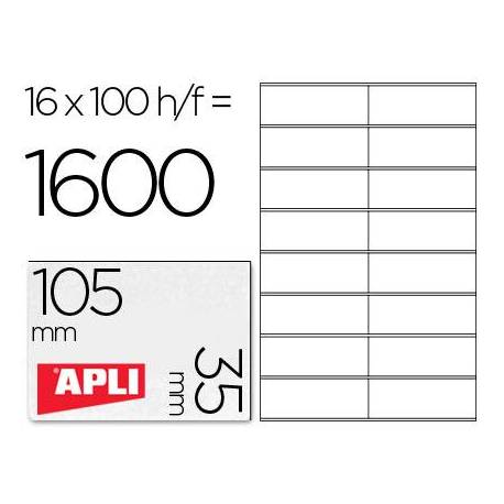 Etiquetas Adhesivas Apli 01287