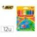 Lapices cera Plastidecor 12 unidades colores surtidos