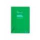 CUADERNO ESPIRAL LIDERPAPEL DIN A4 PAUTAGUIA TAPA PLASTICO 80H 90GR CUADRO PAUTADO 3MM CON MARGEN VERDE