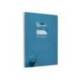 CUADERNO ESPIRAL LIDERPAPEL DIN A4 PAUTAGUIA TAPA DURA 80H 90 GR CUADRO PAUTADO 5MM AZUL