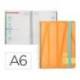 AGENDA ESPIRAL ANTARTIK BOLD A6 2025 SEMANA VISTA MELOCOTON PAPEL 80 GR