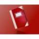 LIBRO CARTONE COSIDO FERNANDES FLECHA DIN A5+ LISO 50 HOJAS 100 GR COLOR ROJO