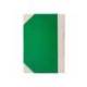 LIBRO CARTONE COSIDO FERNANDES FLECHA DIN A4+ RAYADO HORIZONTAL 50 HOJAS 100 GR COLOR VERDE