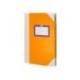 LIBRO CARTONE COSIDO FERNANDES FLECHA DIN A4+ LISO 50 HOJAS 100 GR COLOR NARANJA