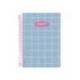 AGENDA ESPIRAL LIDERPAPEL CLAS SIC DIN A5 2025 SEMANA VISTA LIGHT AZUL PAPEL 70 GR