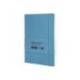 CUADERNO CON GOMILLA ANTARTIK NOTES TAPA BLANDA DIN A5 HOJAS LISAS AZUL CLARO 80 HOJAS 80 GR FSC