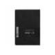 CUADERNO CON GOMILLA ANTARTIK NOTES TAPA BLANDA DIN A5 HOJAS CUADRICULA NEGRO 80 HOJAS 80 GR FSC