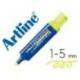 ROTULADOR ARTLINE FLUORESCENTE EKS-600 COLOR AMARILLO PUNTA BISELADA