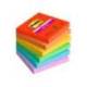 BLOC DE NOTAS ADHESIVAS QUITA Y PON POST-IT SUPER STICKY PLAYFUL 76X76 MM 90H PACK DE 6 UNIDADES