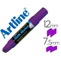 Rotulador Artline EPW-12 para pizarra tipo tiza Color violeta