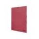 Carpetas gomas carton prespan Liderpapel A3 Rojo/rosado