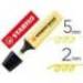 Rotulador Stabilo Boss Pastel 70 Amarillo Cremoso